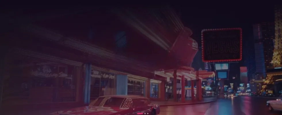 Vegasnow Casino welcome bonus banner, offering $8000 and 500 free spins to new players